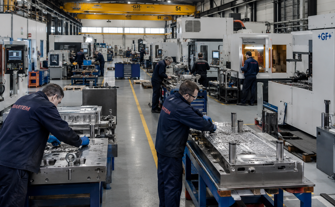 VKS Matricerías · Fabricación de Matrices, Utillajes y Estampación Metálica de Alta Precisión en Madrid